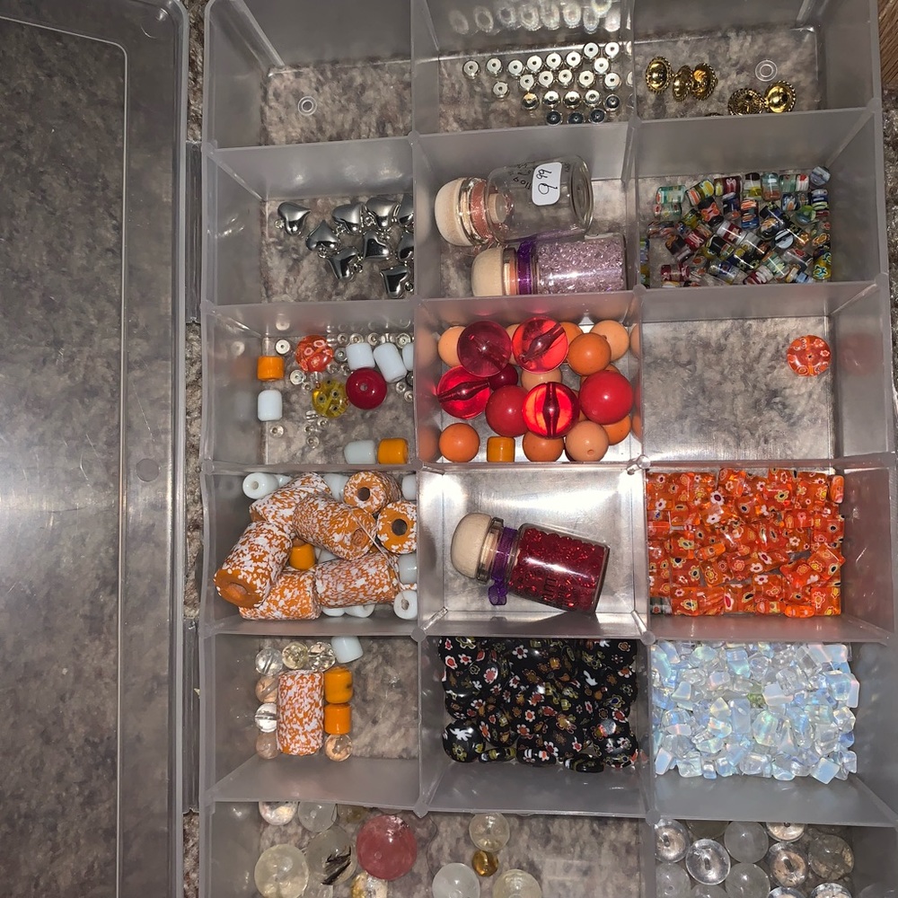 Glass bead lot 2 of 2